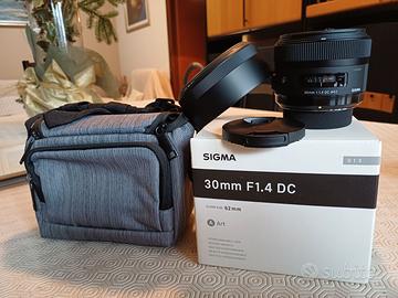 Obiettivo Sigma 30mm f/1.4 DC HSM Art - N-mount