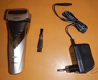 Rasoio elettrico ricaricabile Kemei Nuovo.