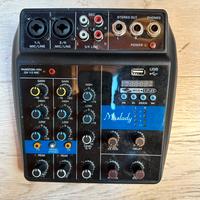 Mixer audio 4 canali