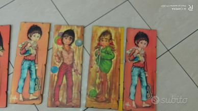 tavole dipinte vintage  f.idylle