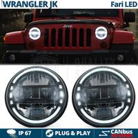 FARI Full LED DRL Omologati Per JEEP WRANGLER JK