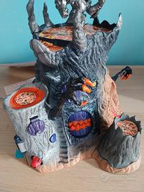 vulcano Gormiti con personaggio