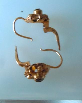 ORECCHINI IN ORO 750 VINTAGE GIOILLI EPOCA 1930/40
