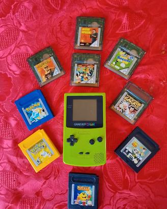 Nintendo Game Boy Color + 9 Giochi
