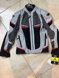 GIUBBOTTO ESTIVO CLOVER AIRJET 5 ROSSO GRIGIO NERO