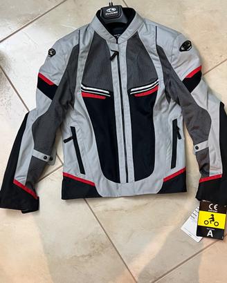 GIUBBOTTO ESTIVO CLOVER AIRJET 5 ROSSO GRIGIO NERO