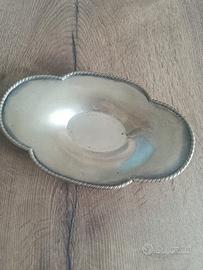 Vassoio Svuotatasche Ovale Argento 800