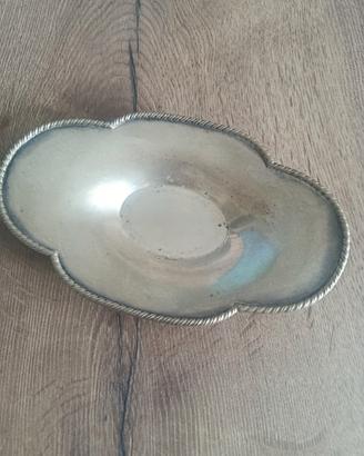 Vassoio Svuotatasche Ovale Argento 800