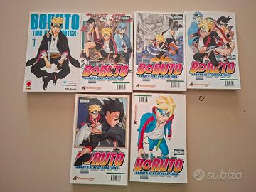 Manga 1-5 Boruto + primo volume next generation