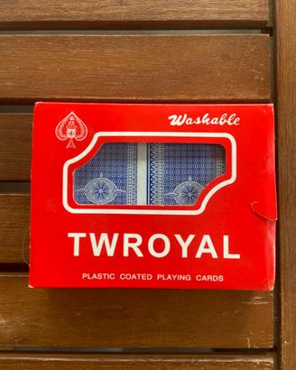 Doppio Mazzo Carte da Gioco TWROYAL