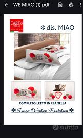 Federe flanella S.Valentino