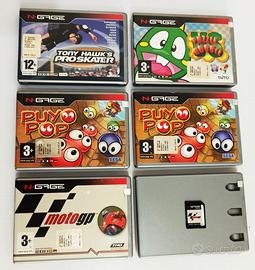 Lotto 6 Giochi Nokia N-Gage boxati