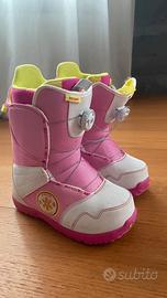 Burton scarponi snowboard ragazza