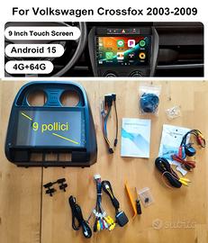 Autoradio Crossfox 2003-2009 Android CarPlay-NUOVO