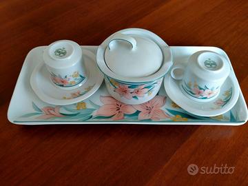 Set da Caffe' in Porcellana Bavaria