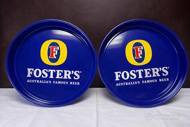 Coppia Vassoi Foster's Vintage Originali