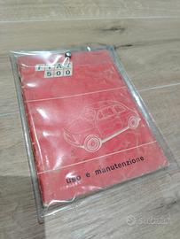 Libretto uso e manutenzione 1968 fiat 500 F L R