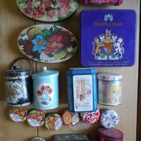 Scatole contenitori latta