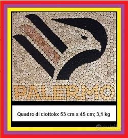 Ciottoli di fiume, quadro PALERMO.