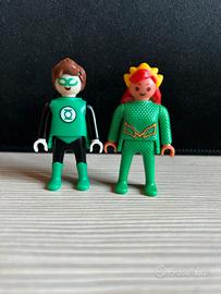 Lanterna verde e mera Playmobil Sorpresa kinder DC