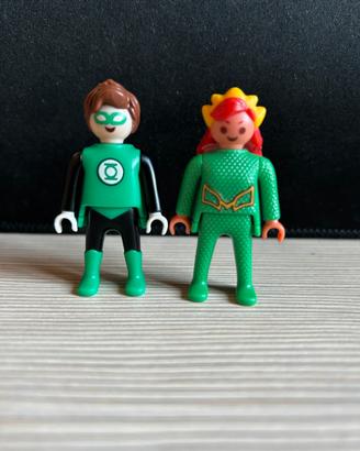 Lanterna verde e mera Playmobil Sorpresa kinder DC