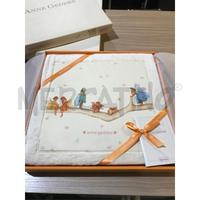 COPERTA LETTINO ANNE GEDDES PILE BIANCO CREMA 100