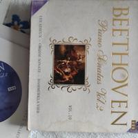 n 4 CD Beethoven piano sonatas+custodia 