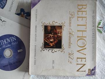 n 4 CD Beethoven piano sonatas+custodia 