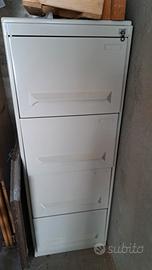 Classificatore in metallo 4 cassetti