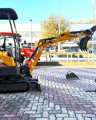 MINIESCAVATORE GIOR 16 Evo.5 - CON PINZA TRONCHI -