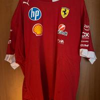 T-shirt Piloti Scuderia Ferrari 2025 taglia L