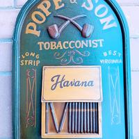 Quadro in legno Tobacconist