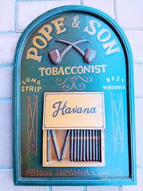 Quadro in legno Tobacconist