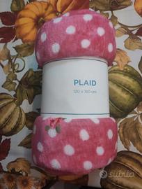 Plaid nuovo rosa