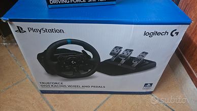 volante logitech g923 + driving force shifter 