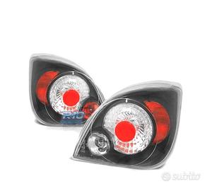 FARI POSTERIORI PER FORD FIESTA MK4 5 95-02 NERO L