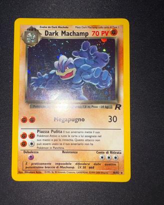 Dark Machamp Holo Team Rocket 10/82