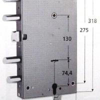 Serratura Fiam/Iseo per porta blindata 1120 P