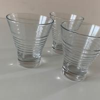 Set da 3 bicchieri da aperitivo