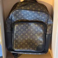 Zaino Vuitton modello dean macassar pelle nera ott