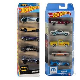 HOT WHEELS 🔥  PACK  X5 🔥 BATMAN o MOPAR  NUOVI