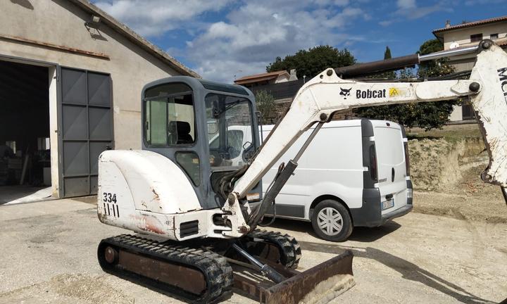 Mini Escavatore Bobcat 334