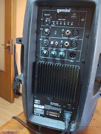cassa attiva gemini as-2122bt 1500 watt di picco