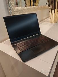 Portatile gaming i7-11800H RTX 3050 16GB RAM SSD 5