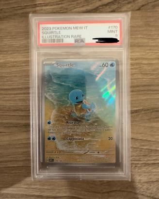 Carta Pokemon Squirtle Ar 151 Psa 9