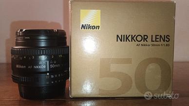 Obiettivo Nikkor 50 mm f/1.8 D