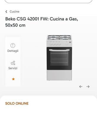 Forno beko 50x50