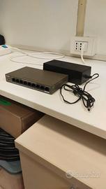 Tenda Switch Desktop Gigabit PoE 9 porte