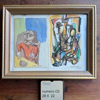 Quadro: due linguaggi visivi