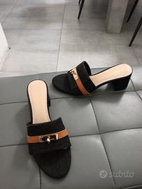 sandalo sabot donna n 41 denim